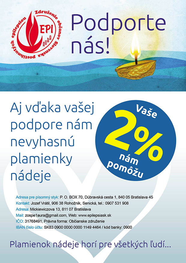 Aj vďaka Va&scaron;ej podpore n&aacute;m nevyhasn&uacute; plamienky n&aacute;deje